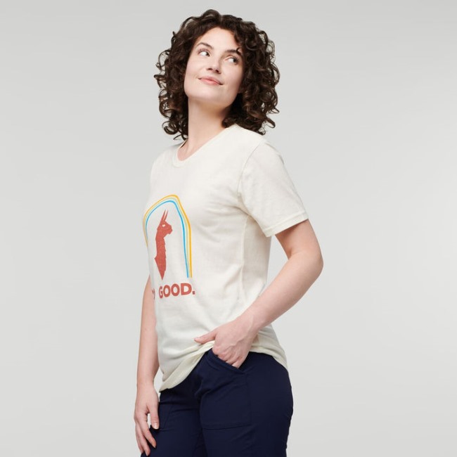 Cotopaxi Sunday Do Good Bio T-shirt Damen Mode Bone