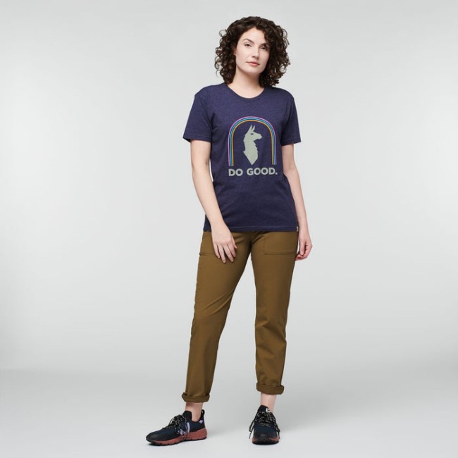 Maritime Cotopaxi Kollektion Sonnenschein Tut Gut Bio T-shirt Damen