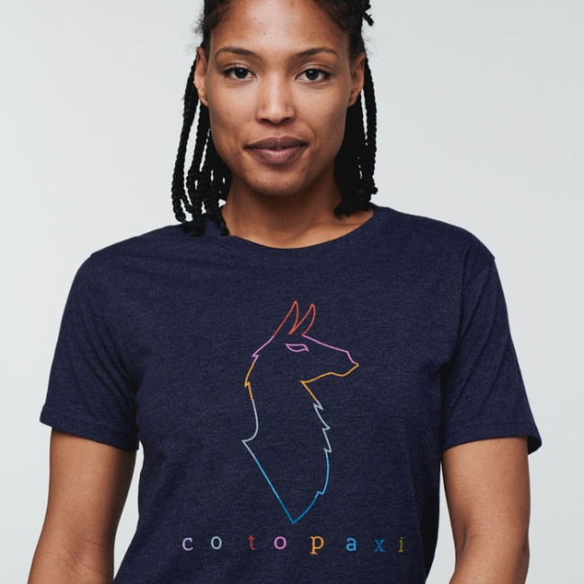 Hot Electric Lama T-shirt Damen Maritime Cotopaxi