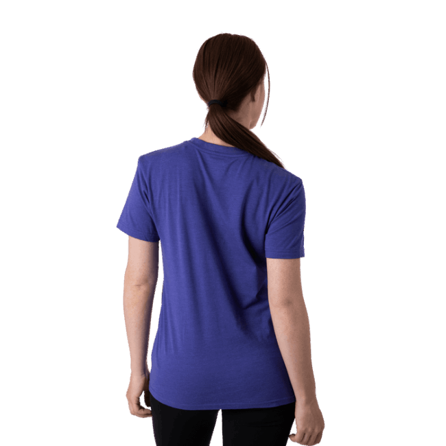 Mode Blau Violett Cotopaxi Auf Dem Horizont T-shirt Damen