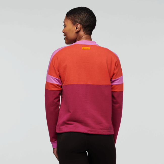 Kollektionen Cotopaxi Canyon-himbeer Bandera Sweatshirt Damen