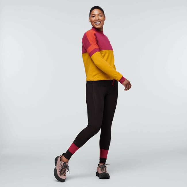 Origin Cotopaxi Bandera Sweatshirt Damen Himbeer-amber