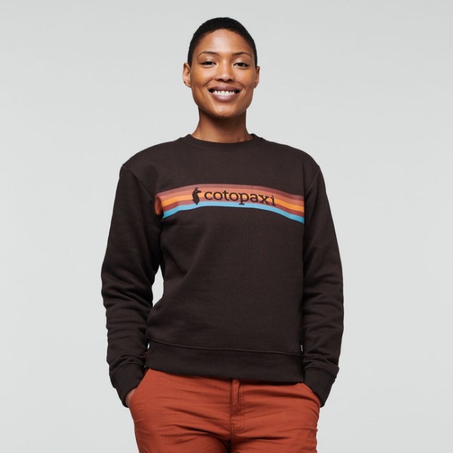 On The Horizon Bio-Sweatshirt Mit Rundhalsausschnitt Damen Cavern Best Cotopaxi