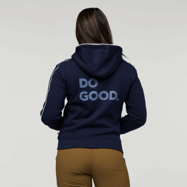 Do Good Bio Full-zip Hoodie Damenmode Maritim Cotopaxi