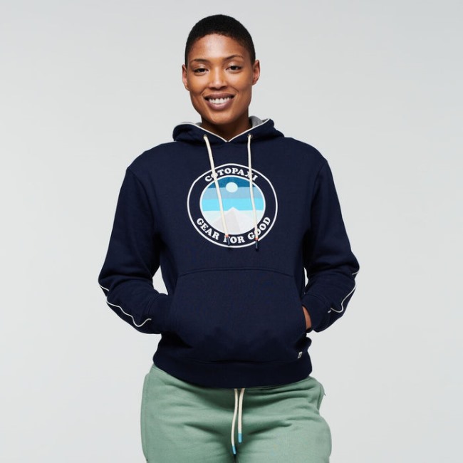 Cotopaxi Origin Sunny Side Organic Pullover Hoodie Damen Maritim