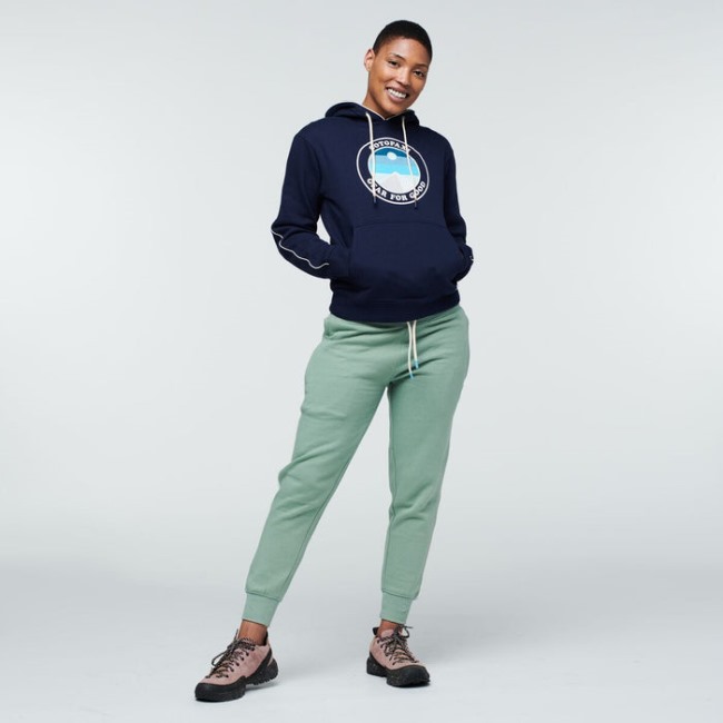 Cotopaxi Origin Sunny Side Organic Pullover Hoodie Damen Maritim