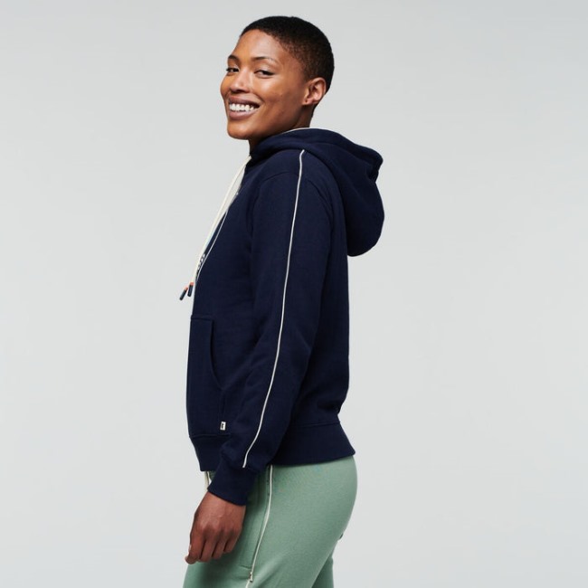 Cotopaxi Origin Sunny Side Organic Pullover Hoodie Damen Maritim