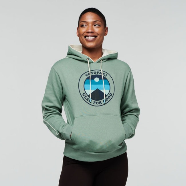 Cotopaxi Origins Silver Leaf Sunny Side Bio-Pullover Hoodie Damen
