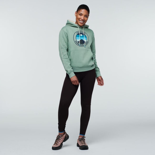 Cotopaxi Origins Silver Leaf Sunny Side Bio-Pullover Hoodie Damen