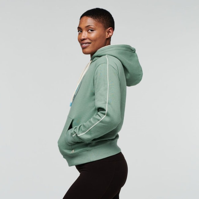 Cotopaxi Origins Silver Leaf Sunny Side Bio-Pullover Hoodie Damen