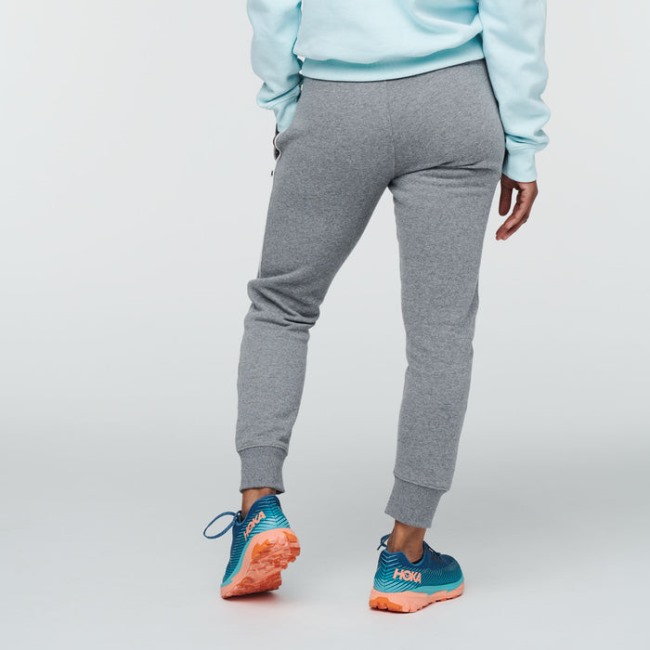 Bio-Jogginghose Damen Cotopaxi Best Grau Meliert