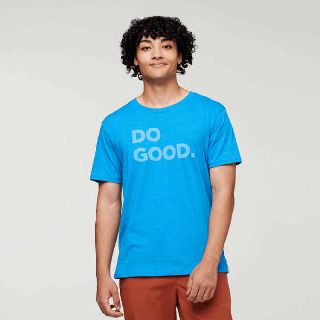 Cotopaxi Marke Do Good T-shirt Herren Salzwasser