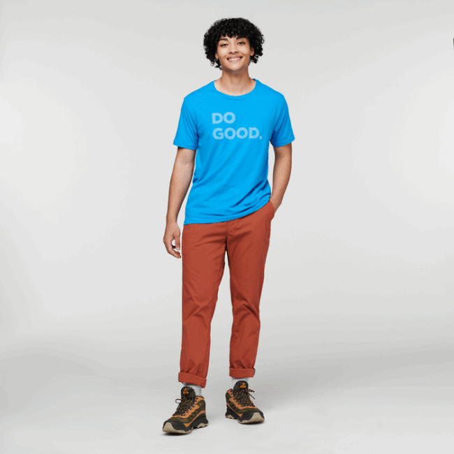 Cotopaxi Marke Do Good T-shirt Herren Salzwasser