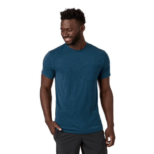 Paseo Travel Pocket T-shirt Herren Indigo Kollektionen Cotopaxi