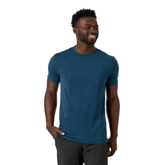 Paseo Travel Pocket T-shirt Herren Indigo Kollektionen Cotopaxi