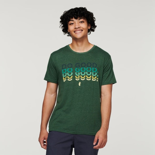 Do Good Repeat T-shirt Herren Origins Forest Cotopaxi