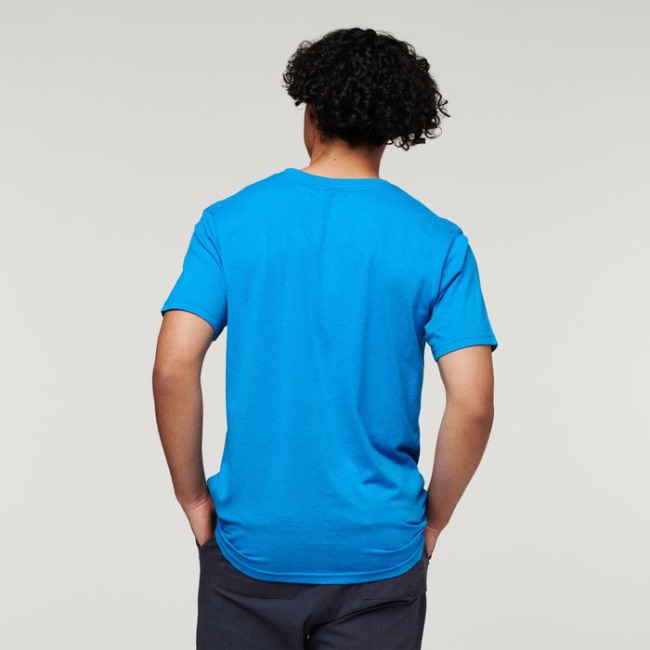 Marken Sunshine Do Good Organic T-Shirt Herren Cotopaxi Saltwater