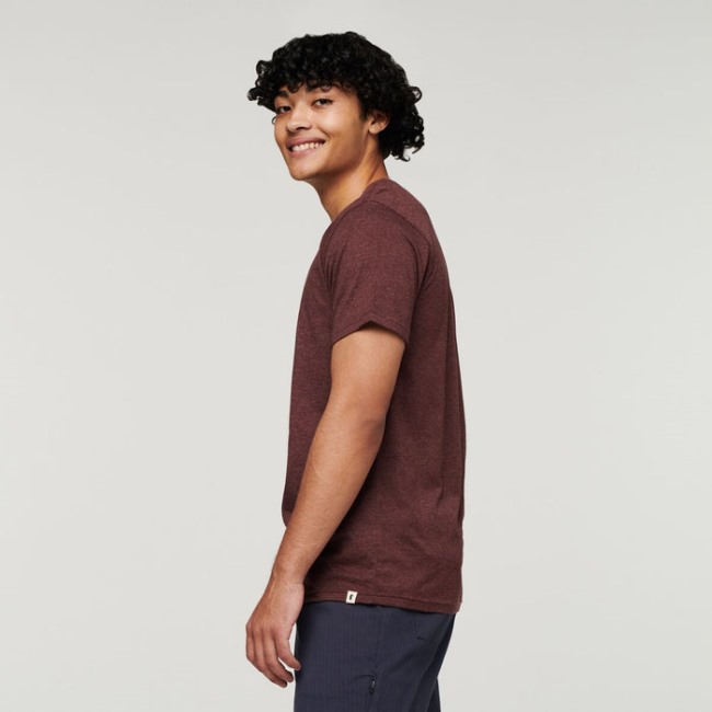 Original Sunshine Do Good Organic T-Shirt Herren Chestnut Cotopaxi