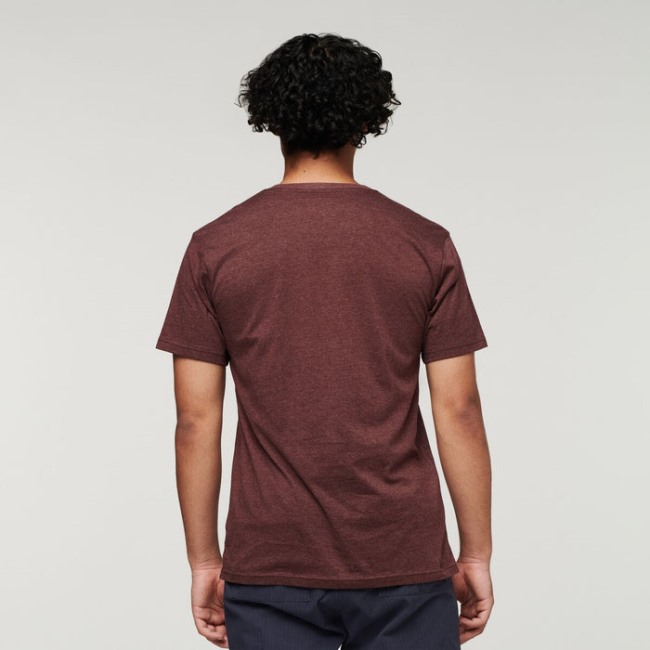 Original Sunshine Do Good Organic T-Shirt Herren Chestnut Cotopaxi