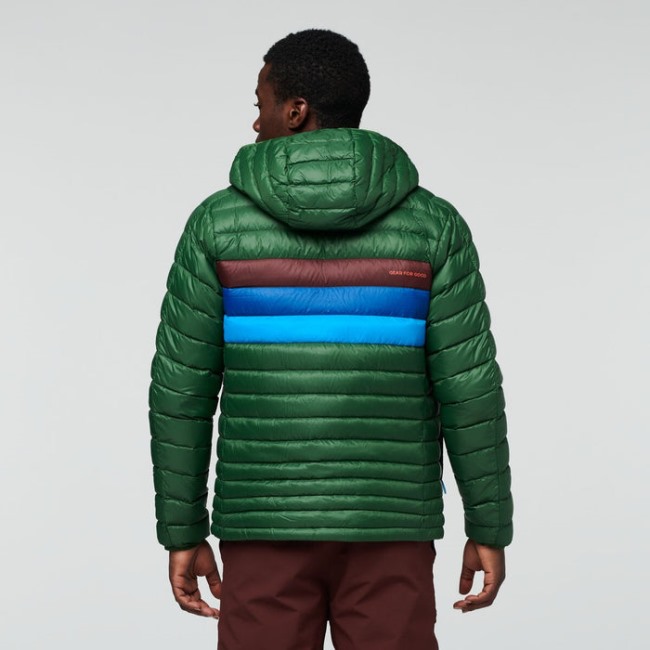 Fuego Daunenjacke Mit Kapuze Herren Cotopaxi Forest Stripes Original