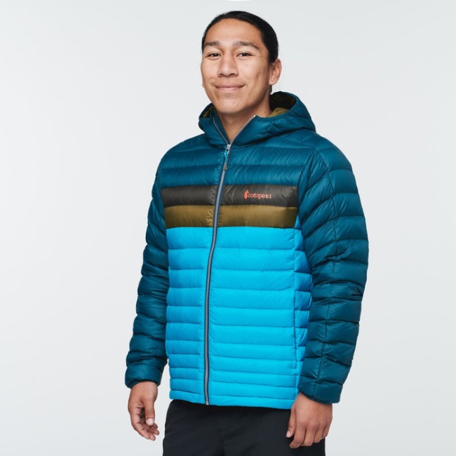 Fuego Daunenjacke Mit Kapuze Herren Cotopaxi Hot Deep Ocean-blue