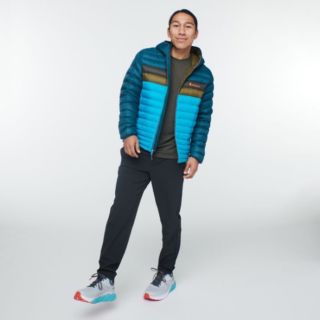 Fuego Daunenjacke Mit Kapuze Herren Cotopaxi Hot Deep Ocean-blue