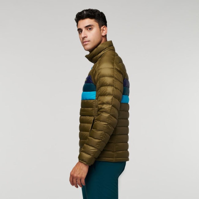 Fuego Daunenpullover Herrenkollektion Eichenstreifen Cotopaxi