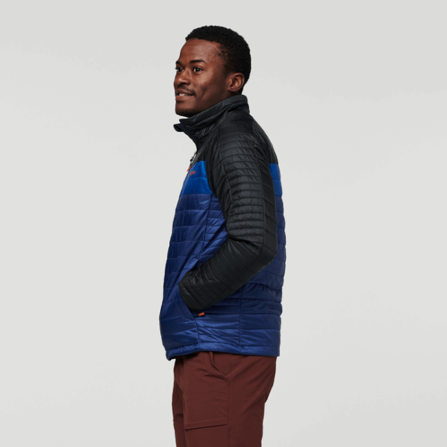 Heiße Schwarz-maritime Capa Isolierte Jacke Herren Cotopaxi