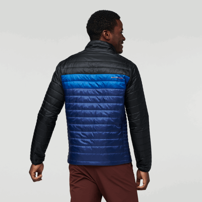 Heiße Schwarz-maritime Capa Isolierte Jacke Herren Cotopaxi