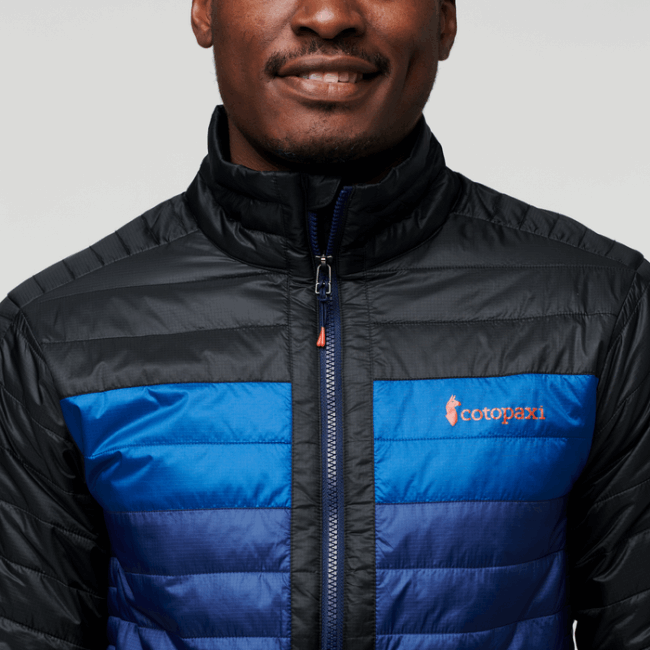 Heiße Schwarz-maritime Capa Isolierte Jacke Herren Cotopaxi