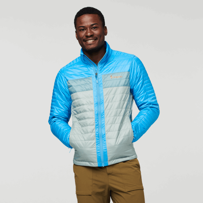 Capa Isolierjacke Herren Cotopaxi Salzwasser-silber Best