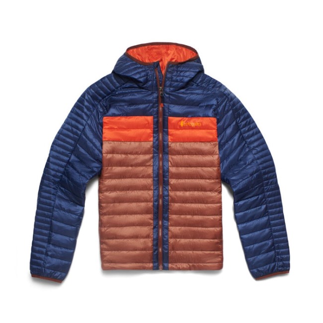 Capa Isolierte Kapuzenjacke Herrenkollektionen Cotopaxi Maritime-kastanie