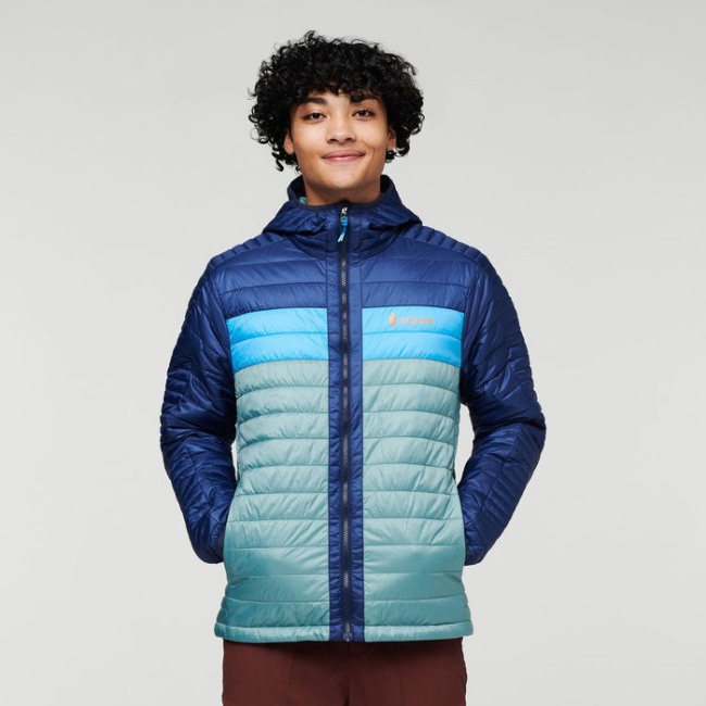 Capa Isolierte Kapuzenjacke Herren Herkunft Maritime-bluegrass Cotopaxi