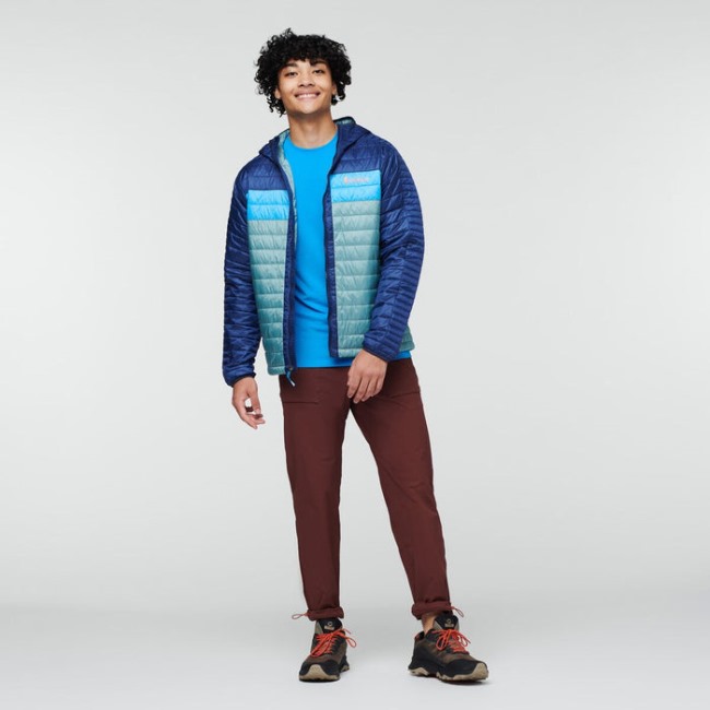 Capa Isolierte Kapuzenjacke Herren Herkunft Maritime-bluegrass Cotopaxi