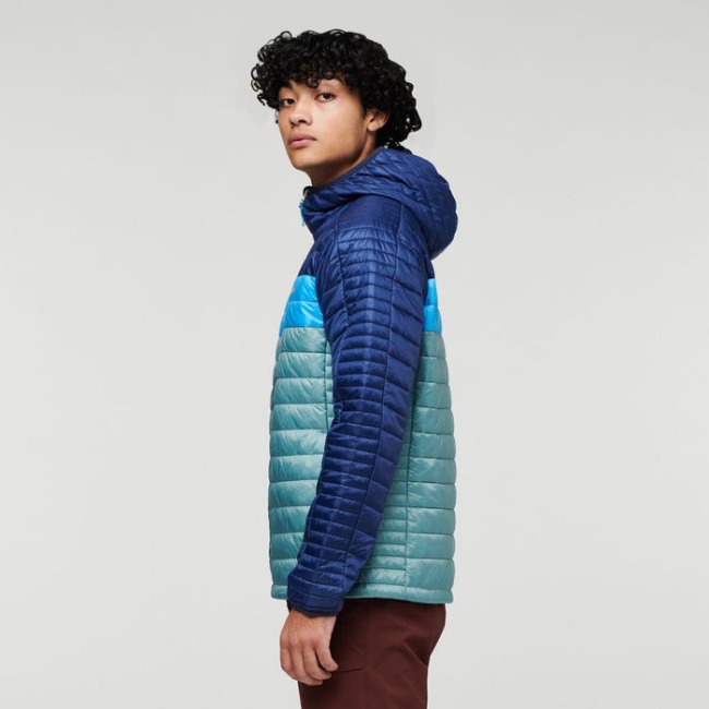 Capa Isolierte Kapuzenjacke Herren Herkunft Maritime-bluegrass Cotopaxi