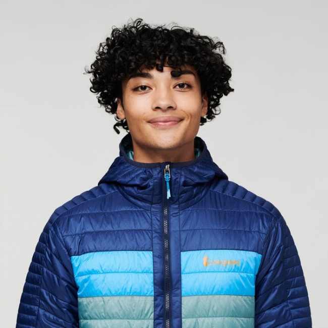 Capa Isolierte Kapuzenjacke Herren Herkunft Maritime-bluegrass Cotopaxi