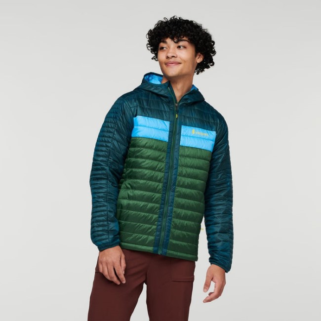 Cotopaxi Deep Ocean-forest Origins Capa Isolierte Kapuzenjacke Herren