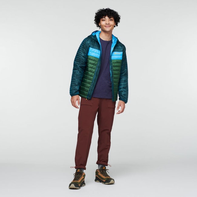 Cotopaxi Deep Ocean-forest Origins Capa Isolierte Kapuzenjacke Herren