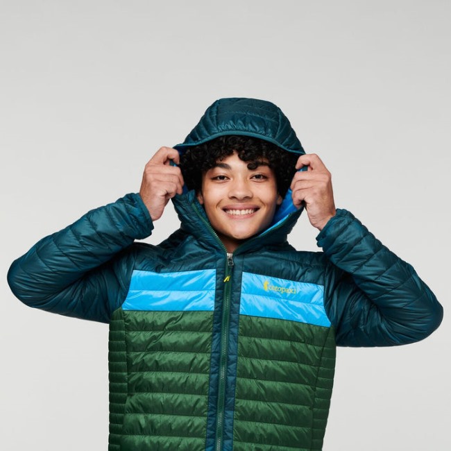Cotopaxi Deep Ocean-forest Origins Capa Isolierte Kapuzenjacke Herren