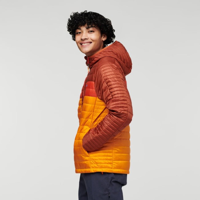 Cotopaxi Spice-flame Capa Isolierte Kapuzenjacke Herrenmarke