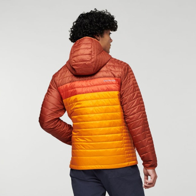 Cotopaxi Spice-flame Capa Isolierte Kapuzenjacke Herrenmarke