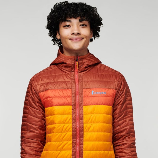 Cotopaxi Spice-flame Capa Isolierte Kapuzenjacke Herrenmarke