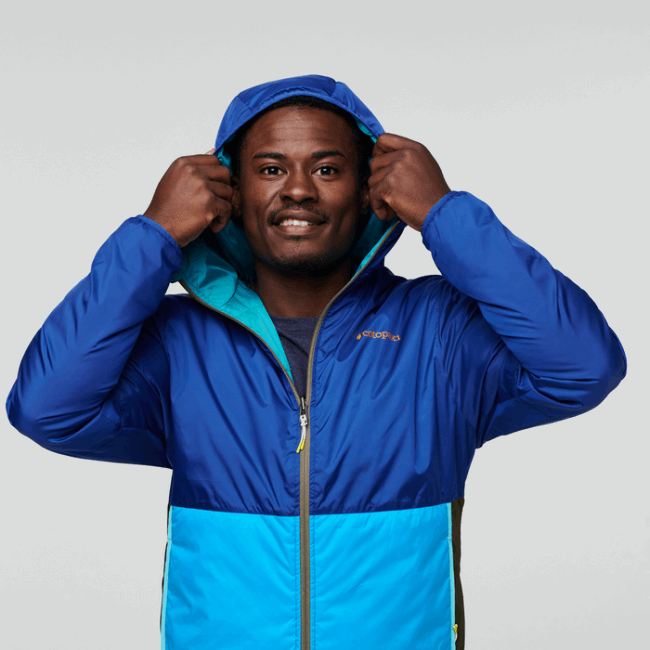 Cotopaxi Teak Warme Kapuzenjacke Herren The Wave Hot