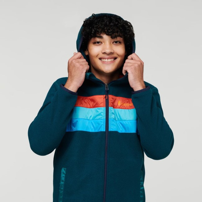 Teca Fleece-kapuzenjacke Mit Durchgehendem Reißverschluss Herren Origins Cotopaxi Die Ziege