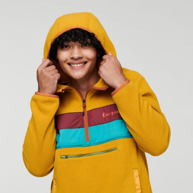 Cotopaxi Hot Teca Fleece Kapuzenjacke Mit Halbem Reißverschluss Recycelt Herren Scramble