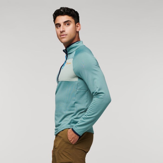 Cotopaxi Otero Fleece-pullover Mit Halbem Reißverschluss Herrenkollektionen Bluegrass