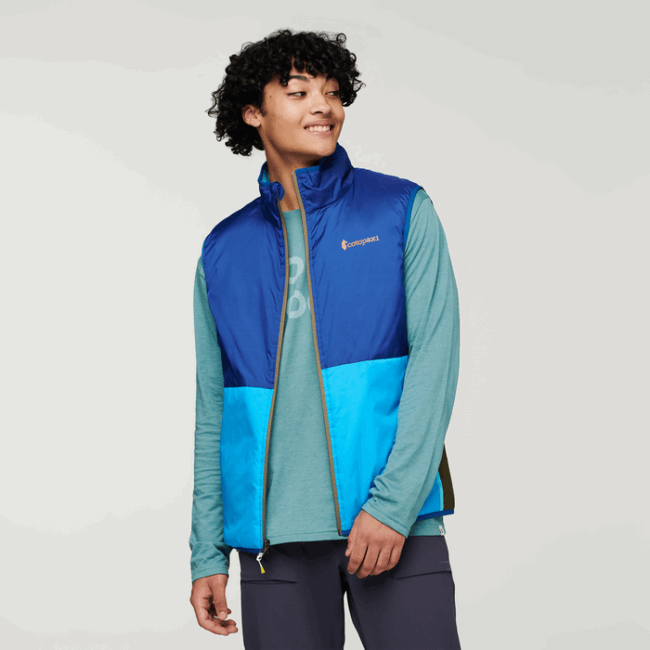 Mode Teakholz Warme Weste Männer Cotopaxi Die Welle