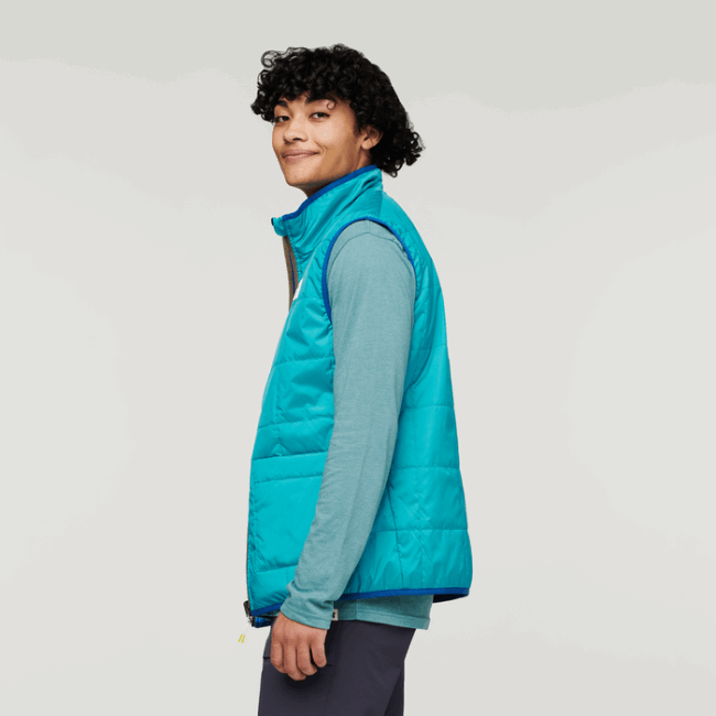 Mode Teakholz Warme Weste Männer Cotopaxi Die Welle