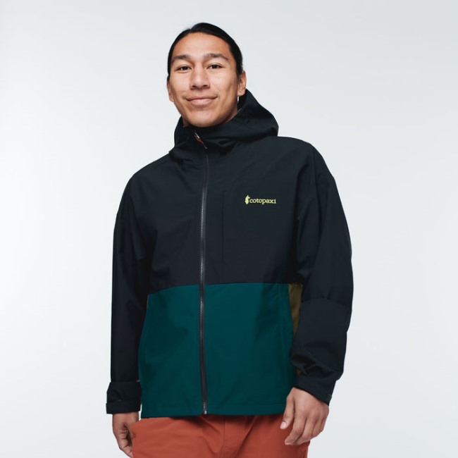 Kollektionen Cotopaxi Schwarze Cielo Regenjacke Herren
