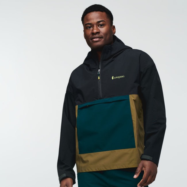 Sky Rain Anorak Herren Neu Cotopaxi Schwarz